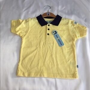 Mini motion boys polo shirt size 18-24 NWT